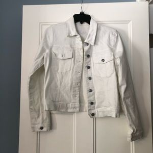 White Denim Jacket